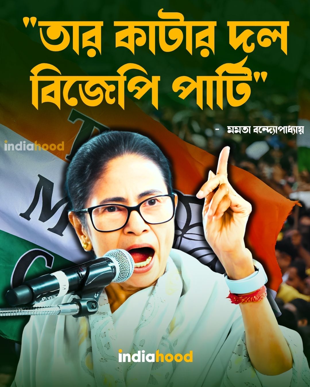 "তার কাটার দল বিজেপি পার্টি"